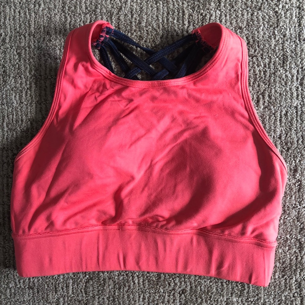 EUC IdealFit High Neck Strappy Sports Bra- M